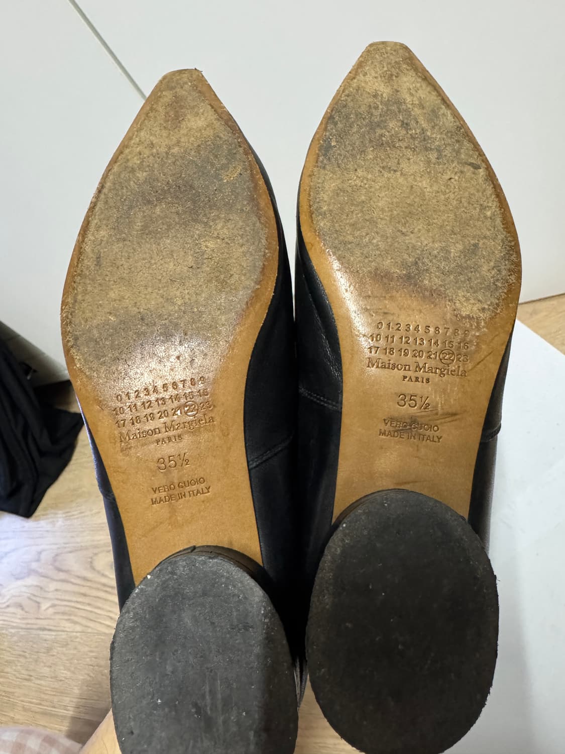 마르지엘라 스티치 가죽 로퍼 상품이미지3