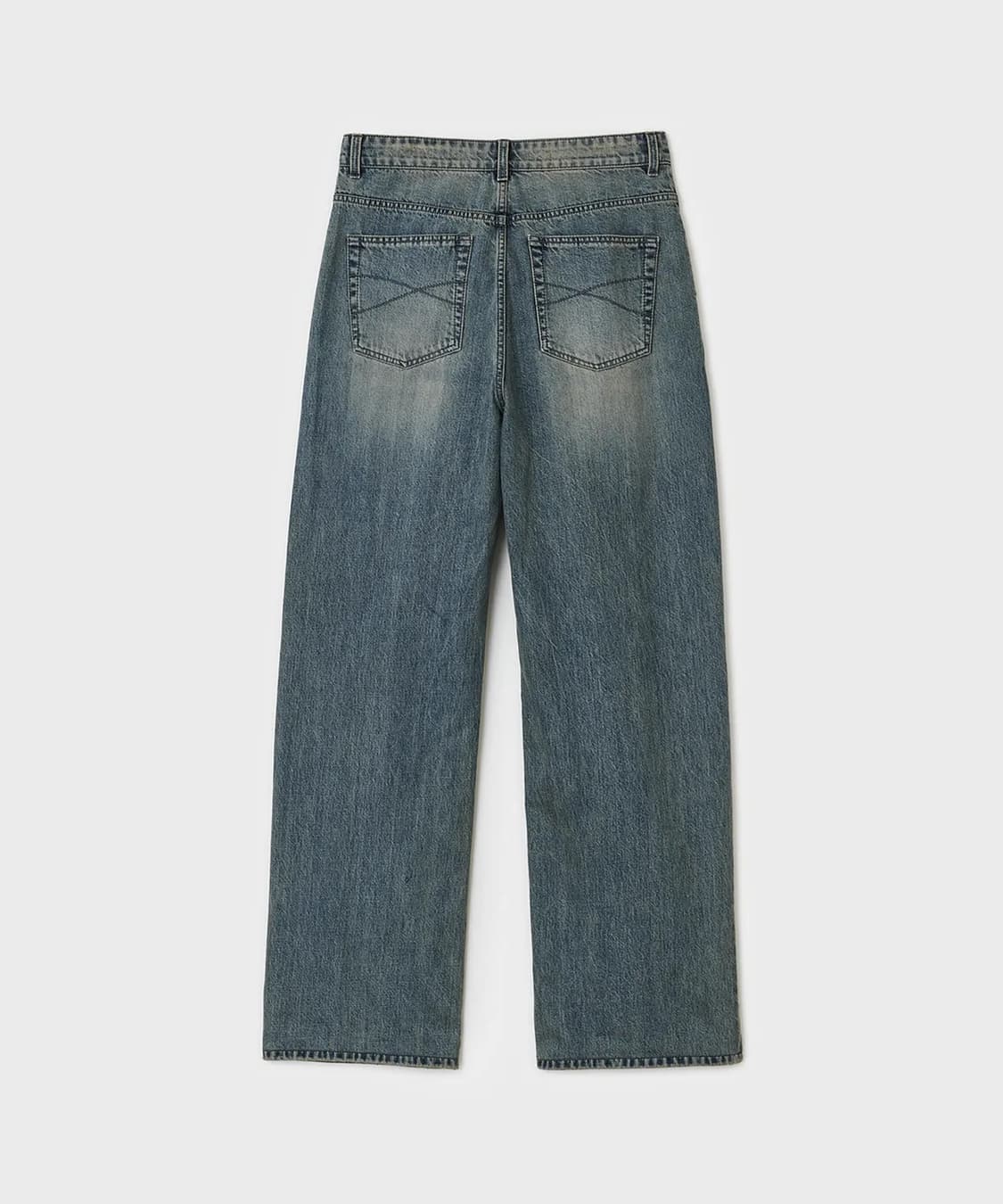 벨리에 - 미드 와이드 데님 팬츠 상품이미지2