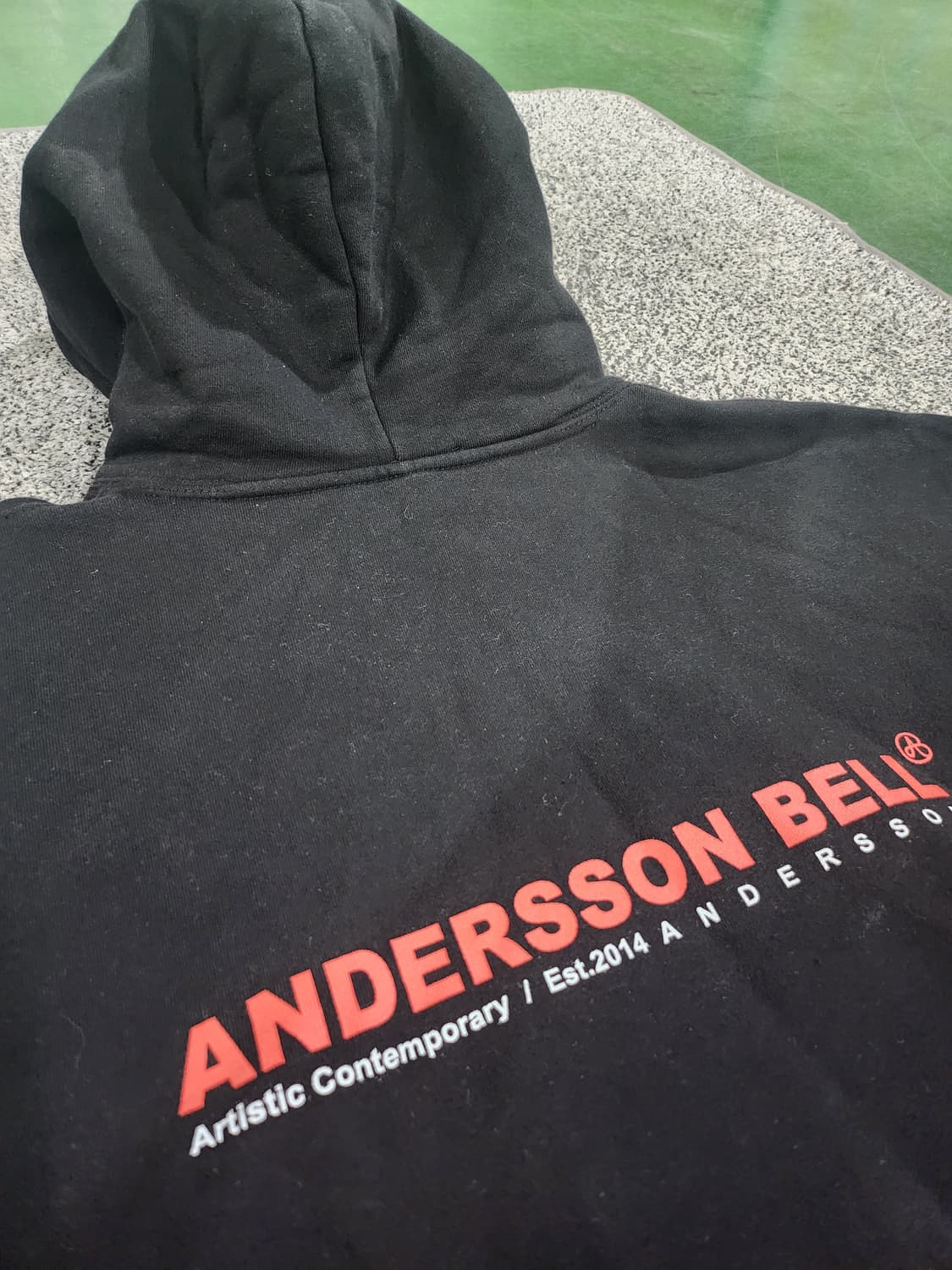 앤더슨 벨(Andersson Bell) 블랙 후드 티셔츠 상품이미지7