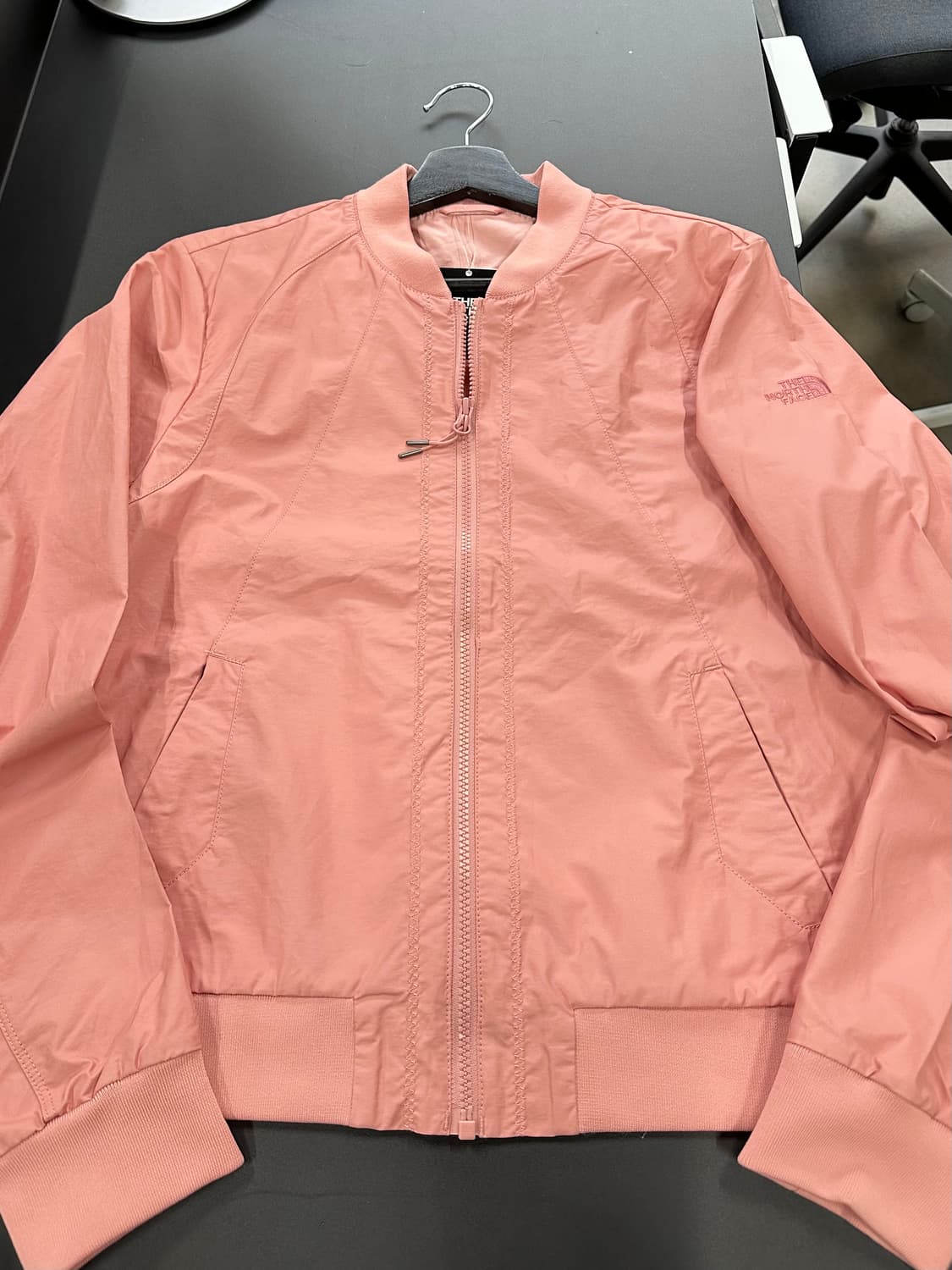 노스페이스 뮤트핑크 방수 블루종 자켓 데드스탁 상품이미지6