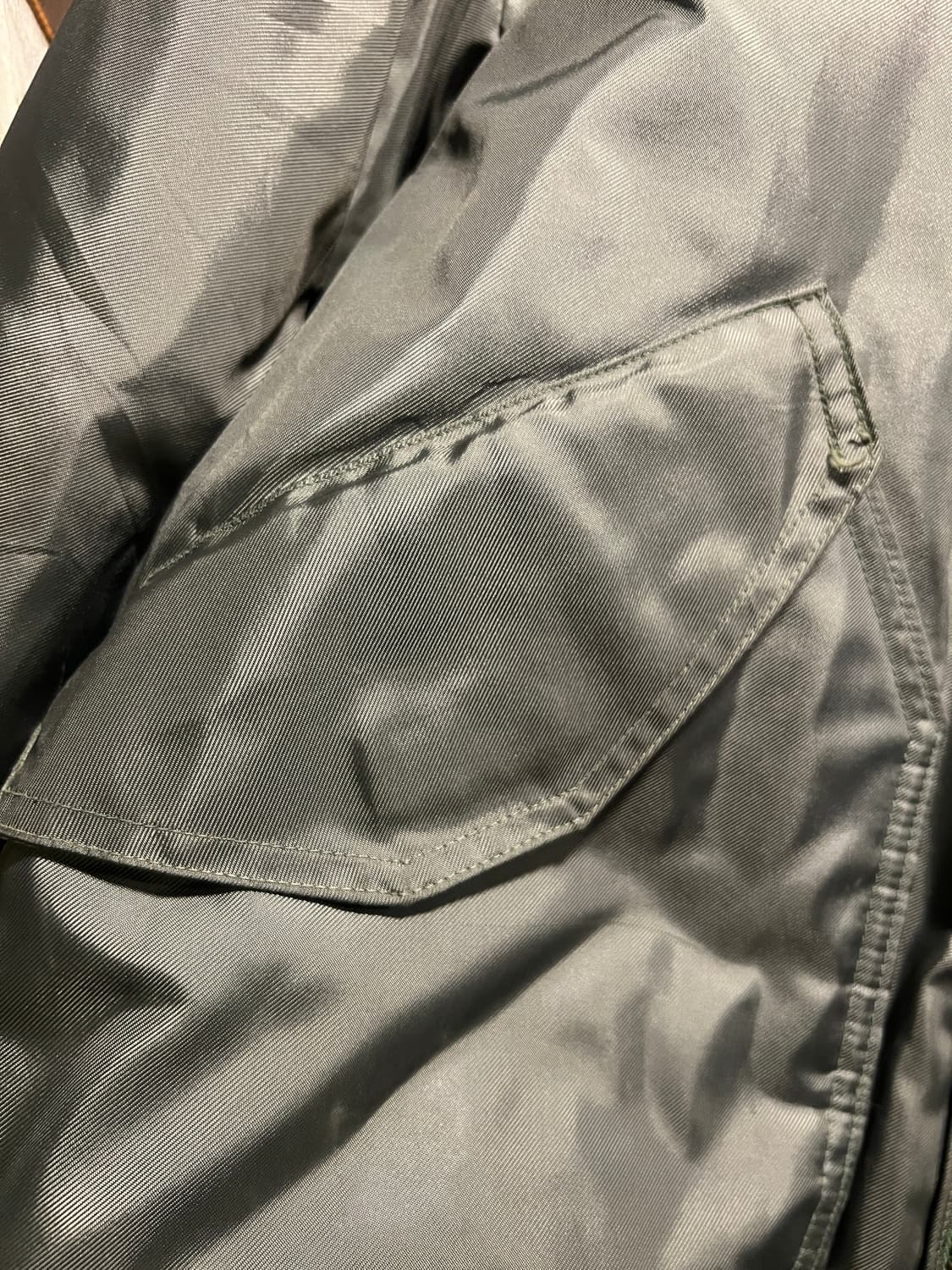 [XL]90's 알파인더스트리 오리지널 U.S AIR FORCE 항공점퍼 상품이미지4