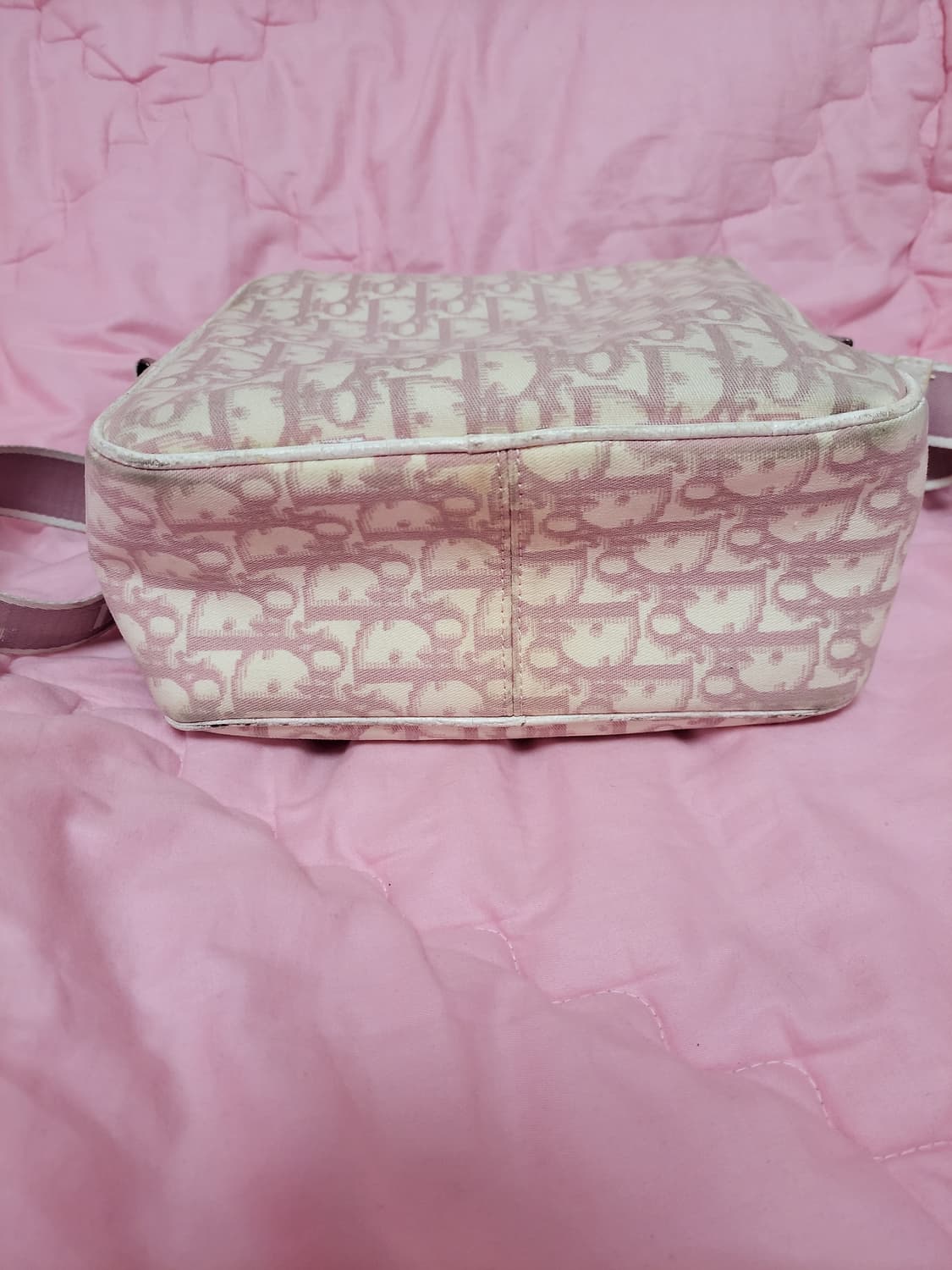 정품)급처상태양호!디올 오블리크핑크공주가방 숄더크로스백걸리백히메갸루양산형 상품이미지10