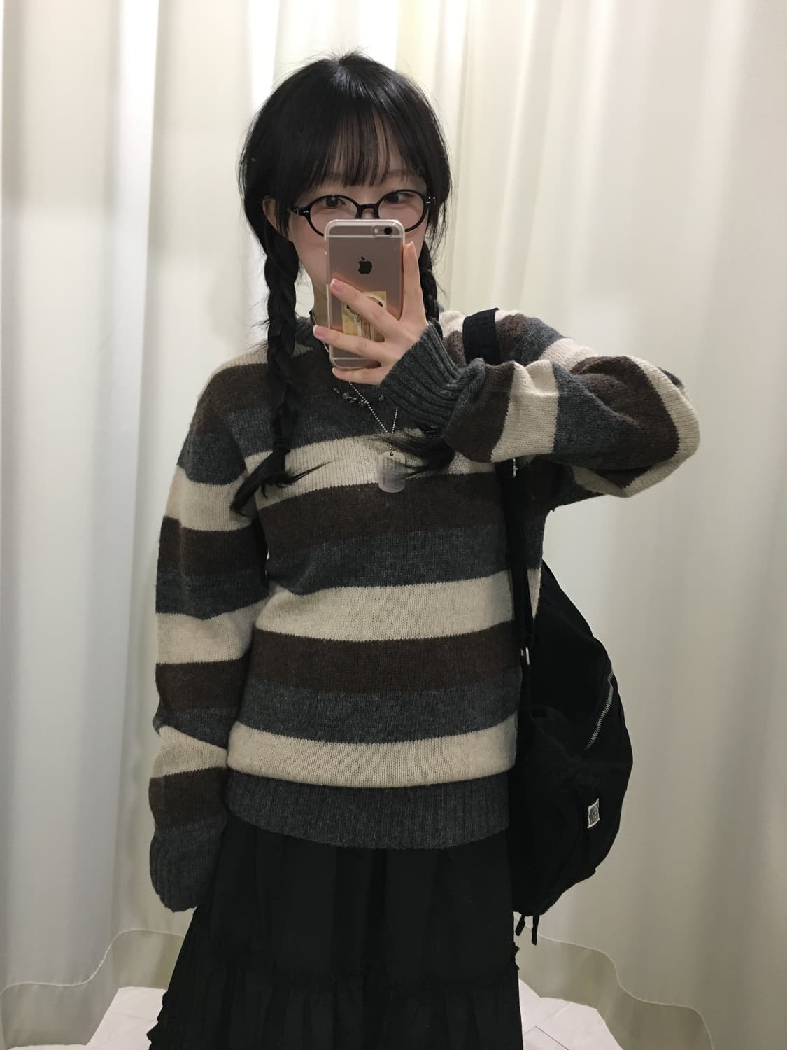 stripe wool knit 상품이미지6