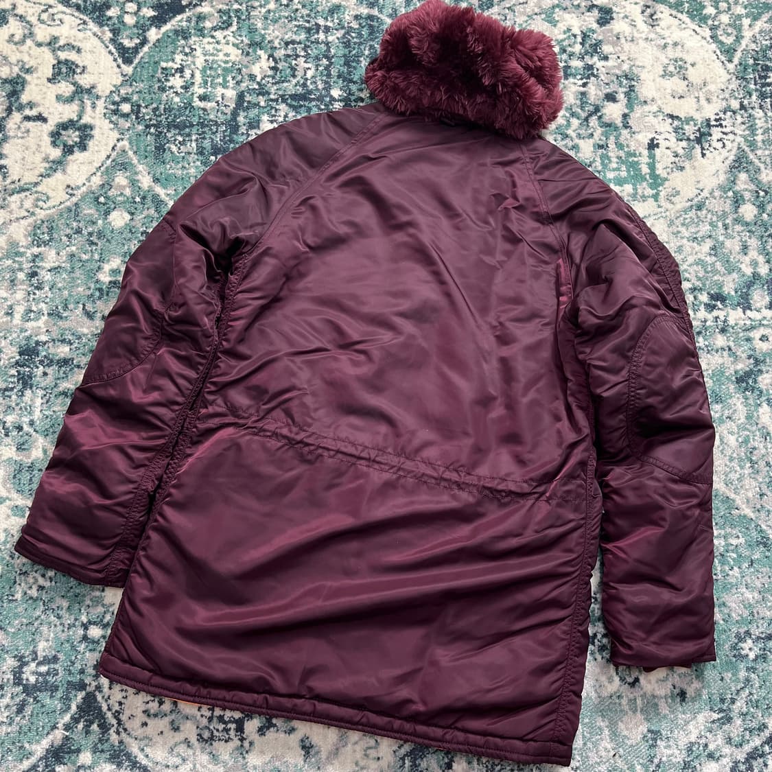 Alpha 알파인더스트리 N-3B 버건디 야상 자켓(S) 상품이미지3