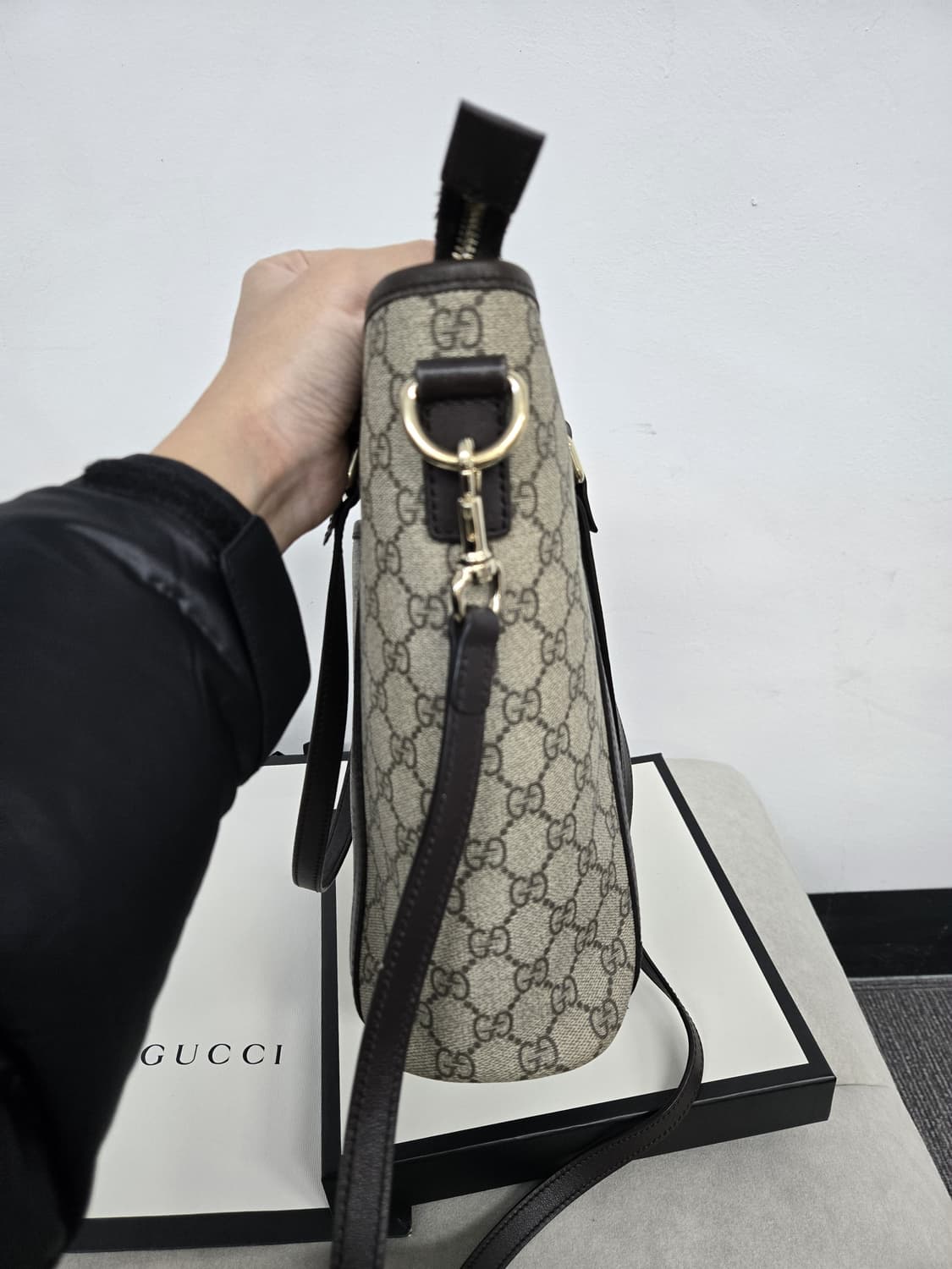 [보증서 정품]구찌 시그니처 토트 숄더백 상품이미지4