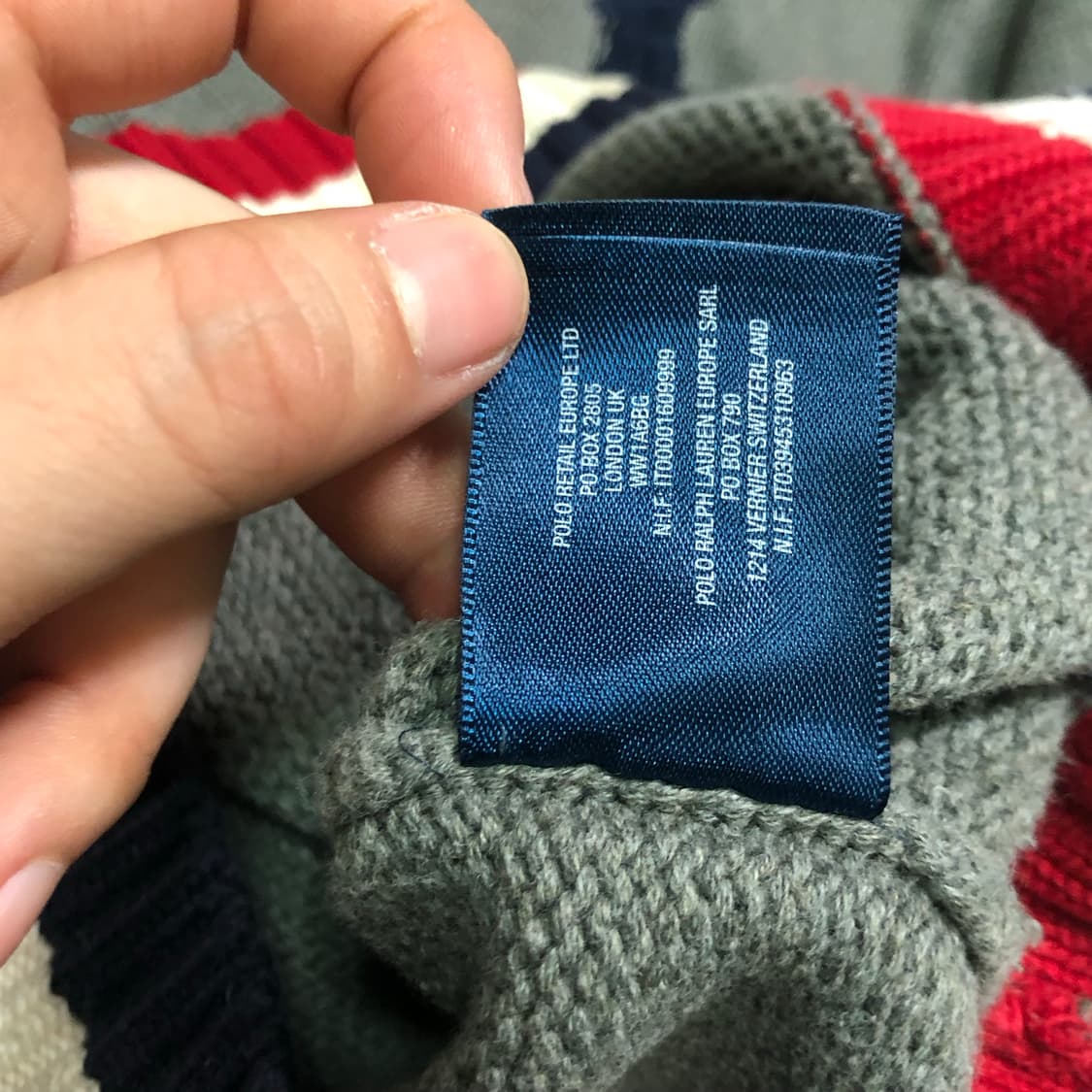 폴로 랄프로렌 빅포니 그레이 집업 상품이미지8