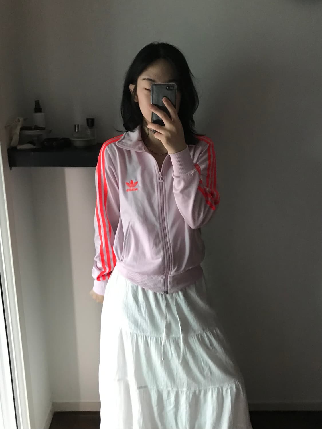아디다스 올드스쿨 파이어버드 딸기우유 트랙탑 져지 상품이미지3