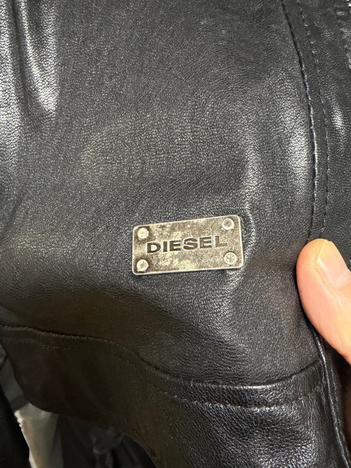 디젤 양가죽 라이더 자켓 상품이미지7