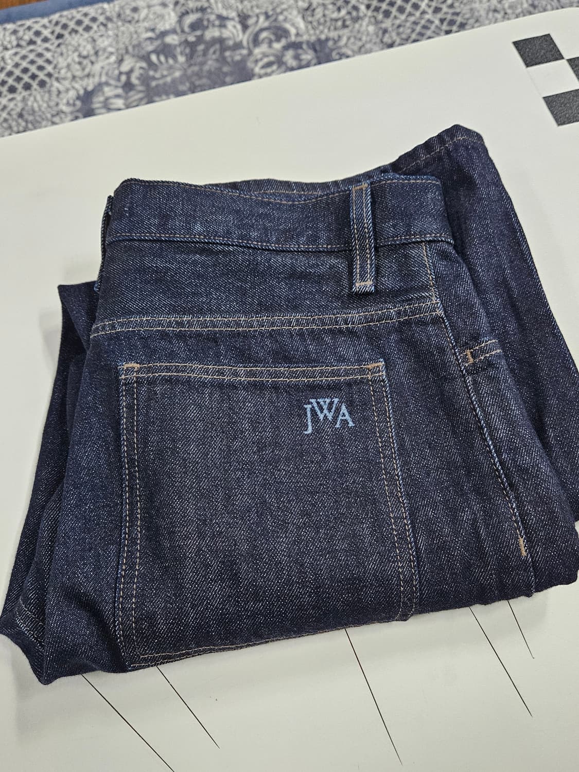 JWA x 유니클로 스트레이트진(셀비지X) 상품이미지2