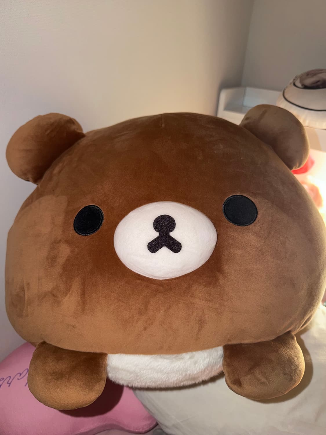 산엑스 리락쿠마 코구마 대형 인형 쿠션 대왕 고전 상품이미지1