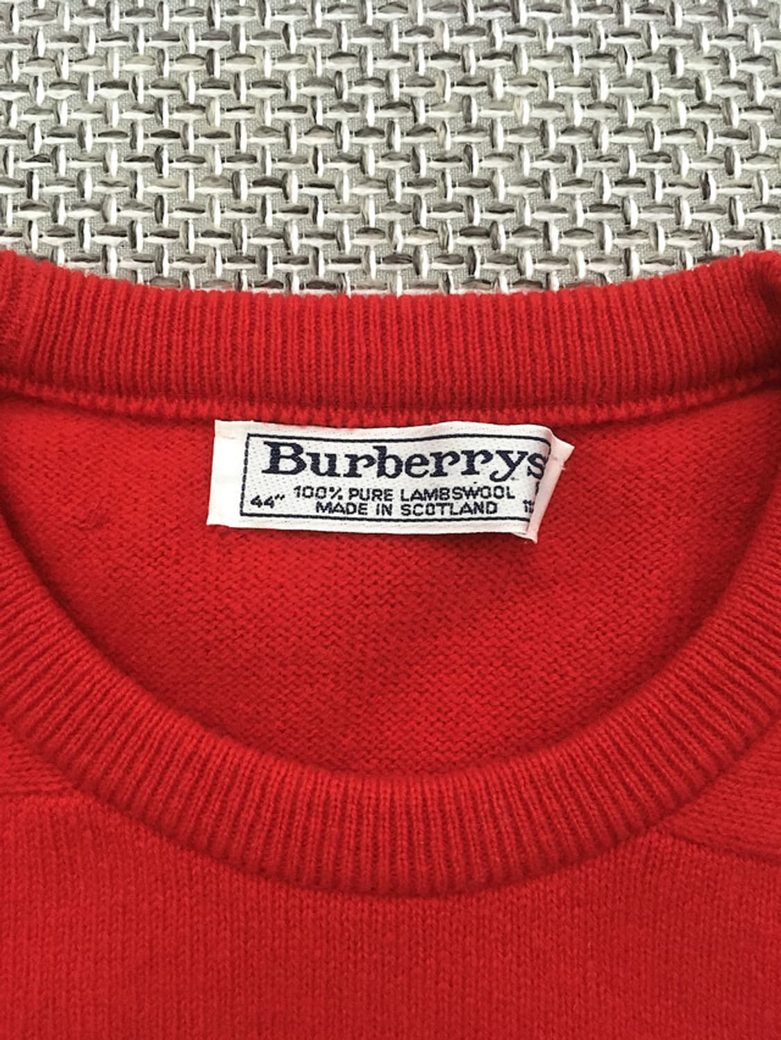 Classic logo pure wool crewneck sweater 상품이미지2