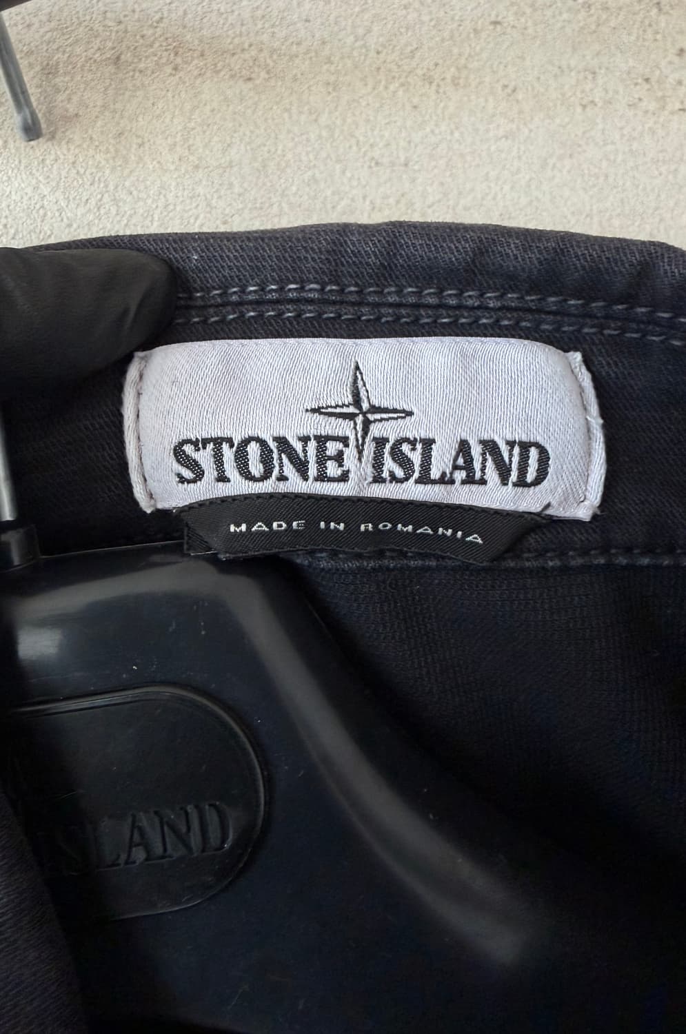 스톤아일랜드 가먼트다이드 올드이펙트 오버셔츠 상품이미지7