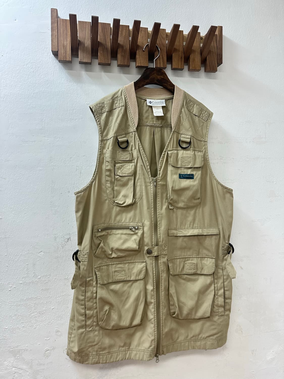 80-90s Columbia 빈티지 유틸리티 멀티 포켓 피싱 베스트  상품이미지2
