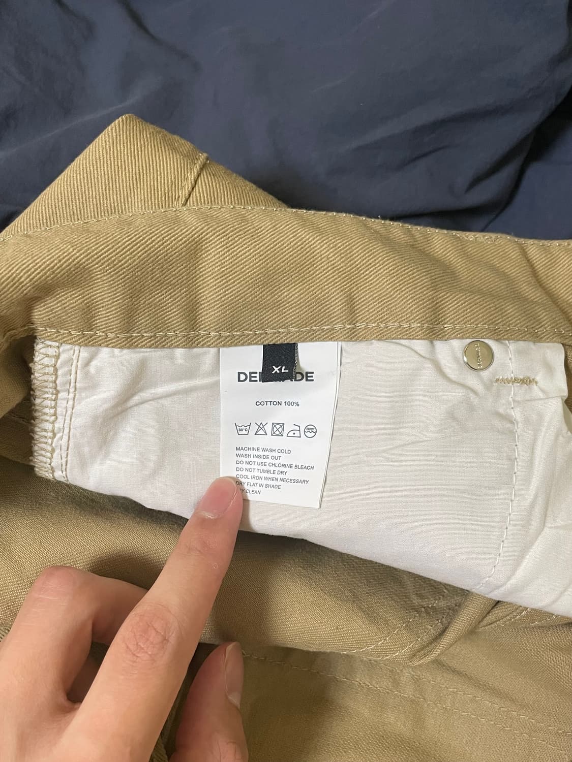덴메이드 치노 팬츠 denmade crease chino pants(be 상품이미지4