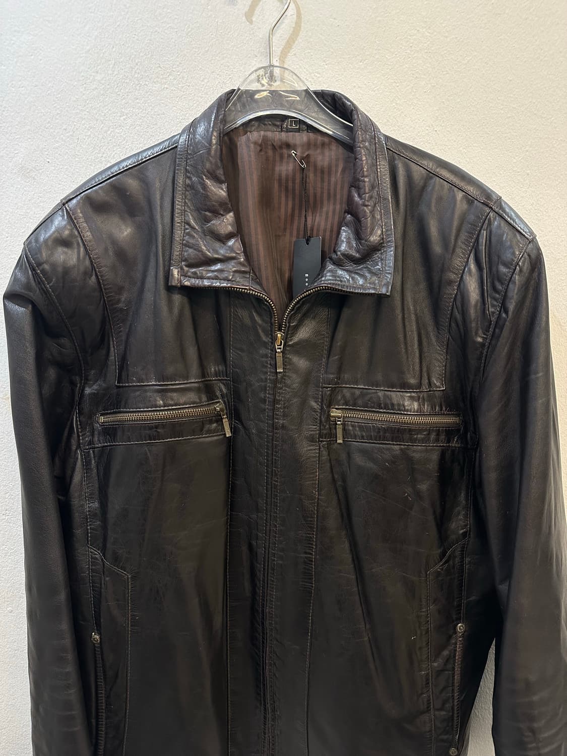 Umberto leather jacket 상품이미지2