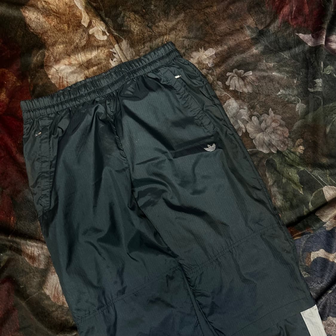 아디다스 올드스쿨 트레포일로고 차콜그레이트랙조거팬츠 XL 상품이미지2