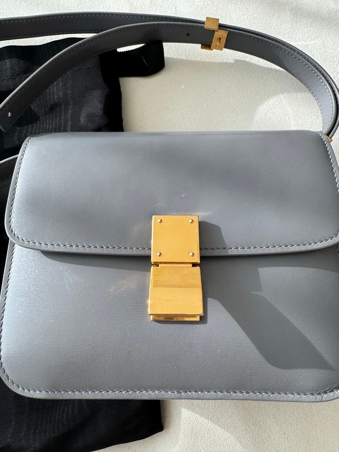 셀린느 클래식박스 틴 그레이 상품이미지5