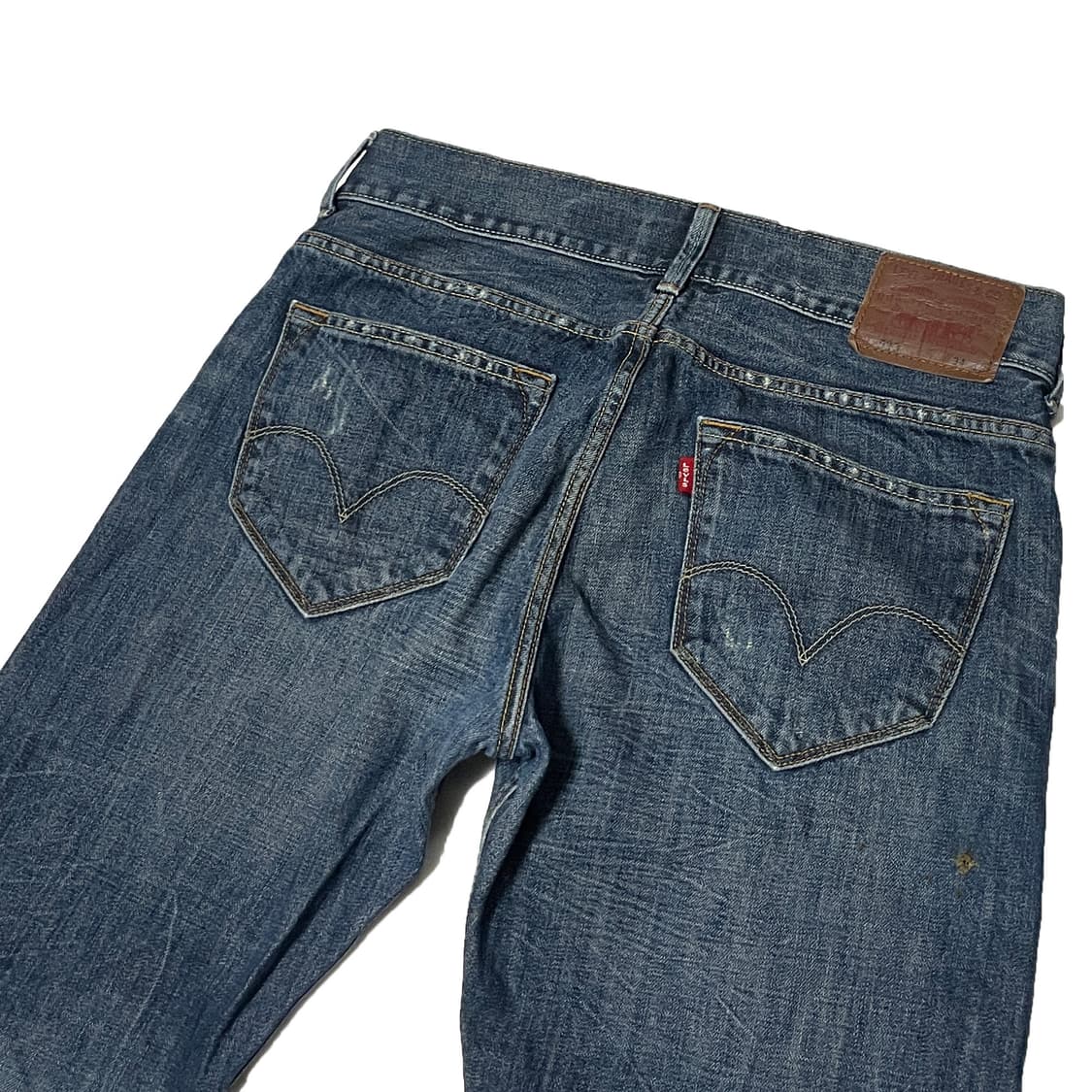 리바이스 523 워시드 데님 청바지 상품이미지3