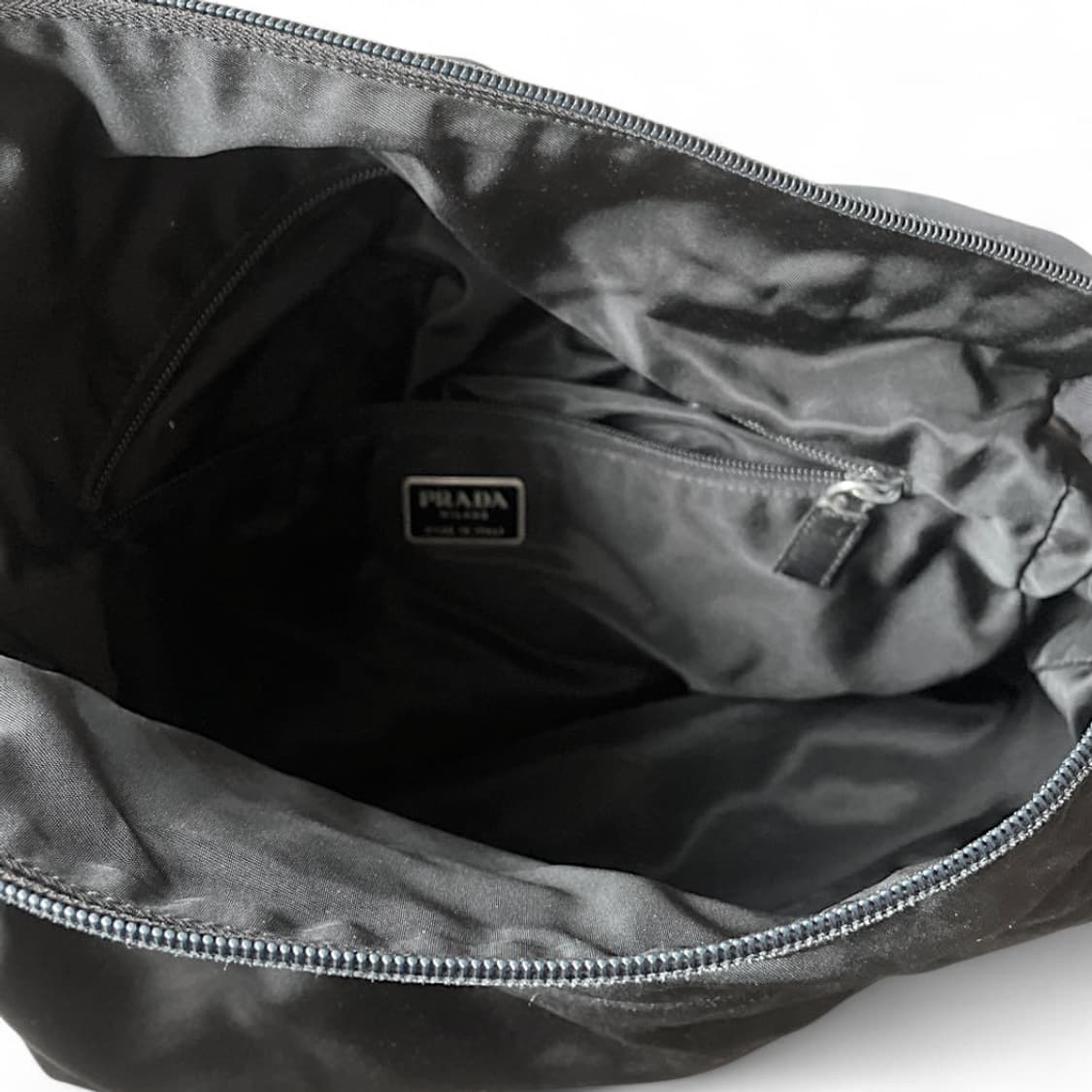 프라다 90s 아카이브 벨크로끈 테수토 나일론 크로스백 상품이미지7