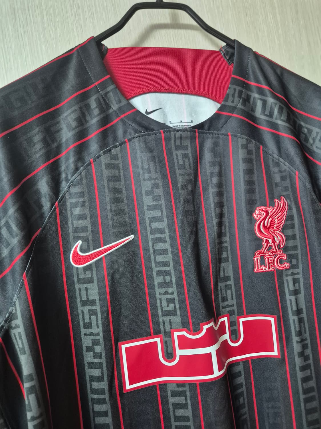 (23년) 나이키 리버풀 x 르브론 제임스 드라이핏 스타디움 저지 M 상품이미지3