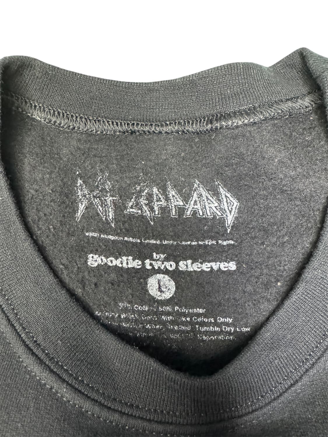 빈티지 데프 레파드 1983 pyromania tour 스웻 맨투맨 L 상품이미지3