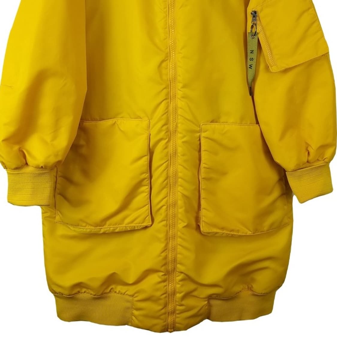 [나이키] 롱 MA1 코트 자켓 옐로우 M18255 상품이미지5