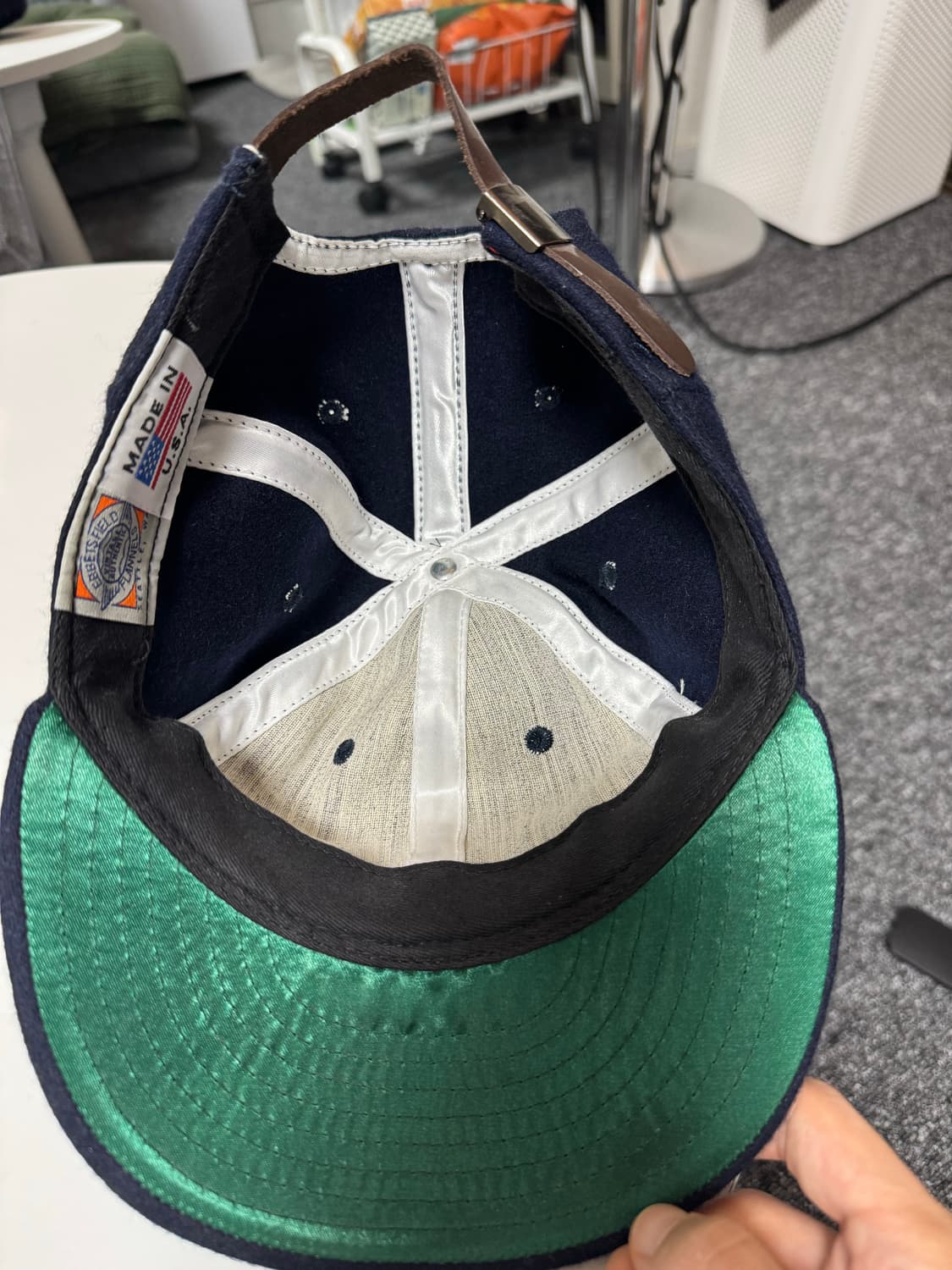 이벳필드 플란넬 NY 볼캡 상품이미지2