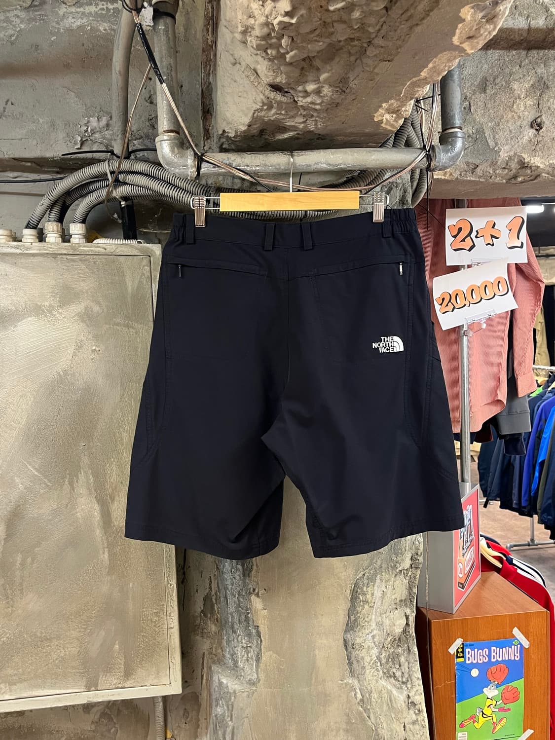 노스페이스 버튼 반바지 블랙 L #csz3215 상품이미지2