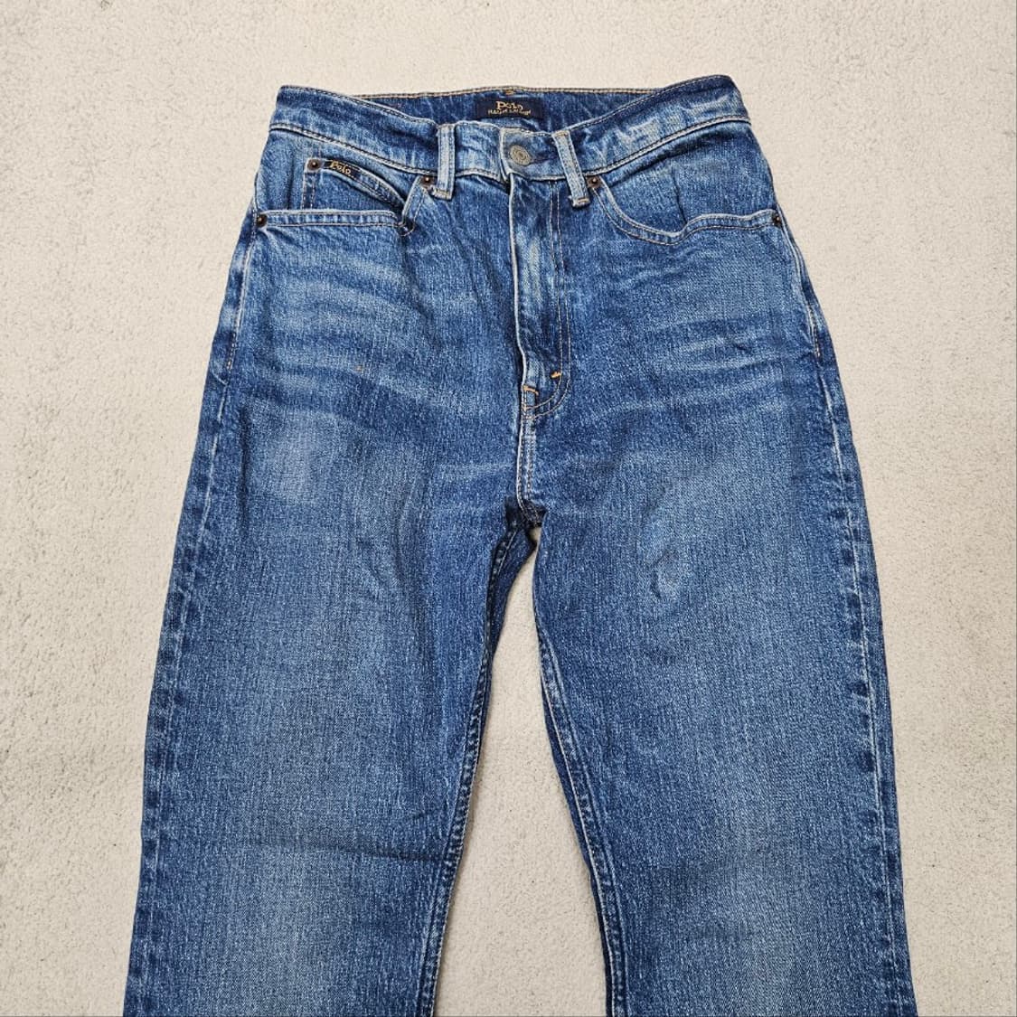 폴로 랄프 로렌 QR 플레어 데님 팬츠 26 상품이미지3