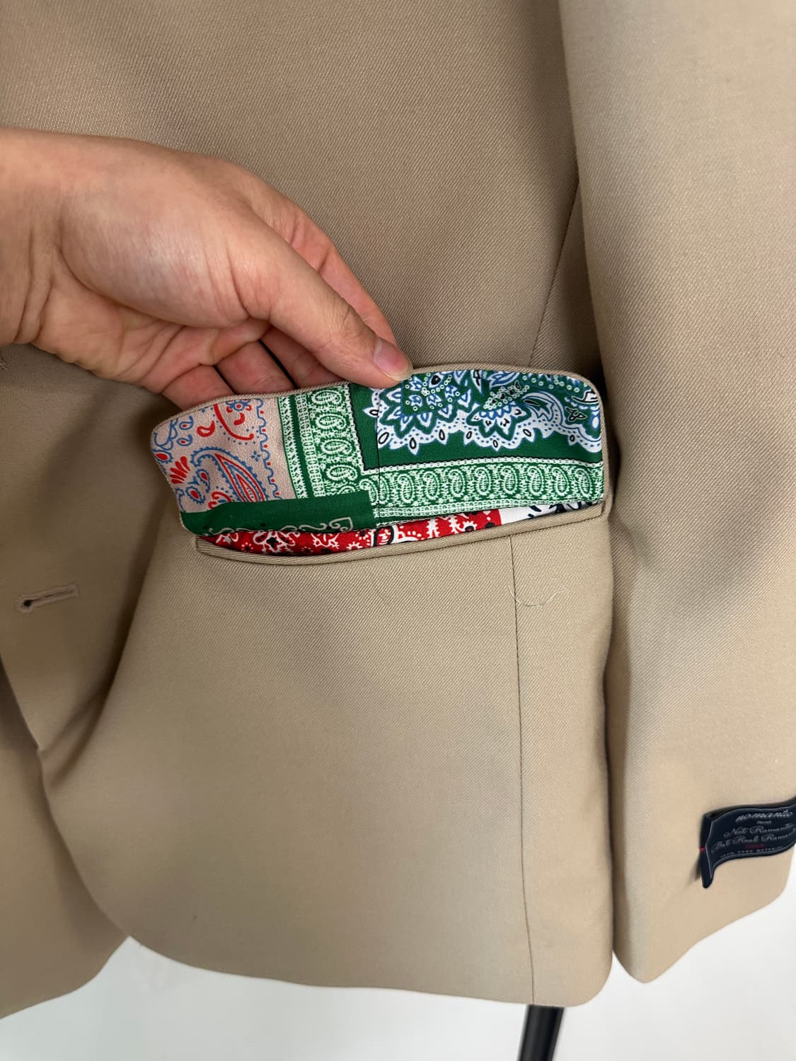 비욘드클로젯 베이지 블레이저 상품이미지4