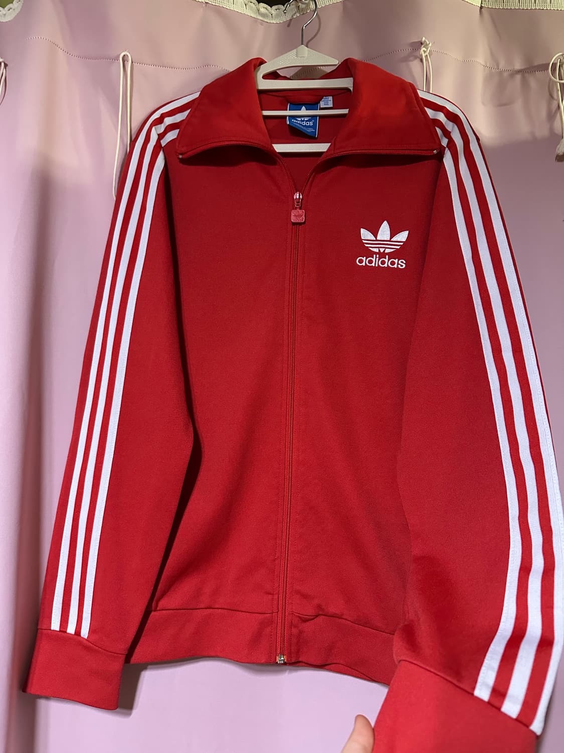 아디다스져지 아디다스 레드 유로파 트랙탑 불꽃져지 집업 파이어버드 105 상품이미지1