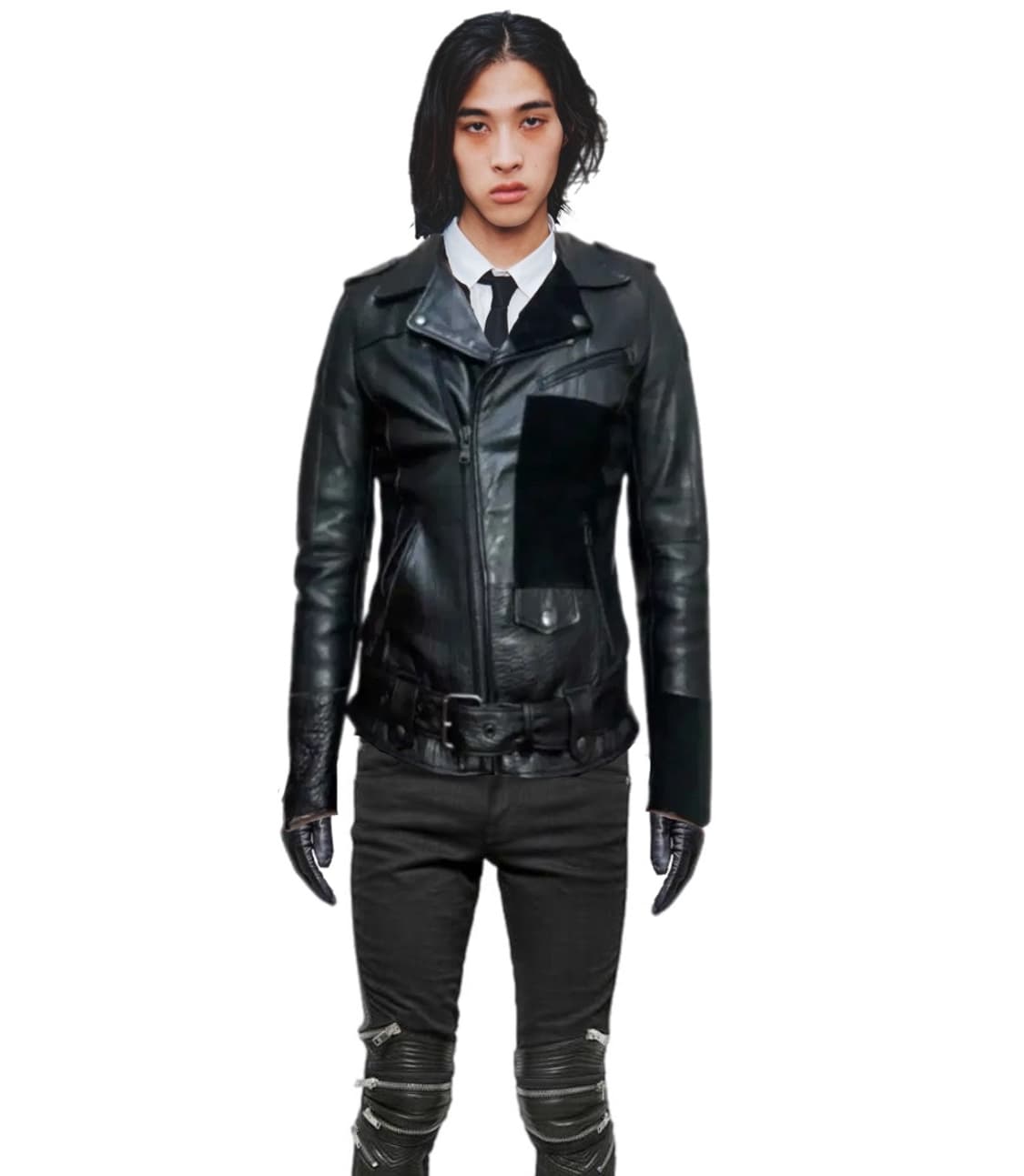 Each x other 양가죽 & 소가죽 슬림핏 레더자켓 상품이미지1