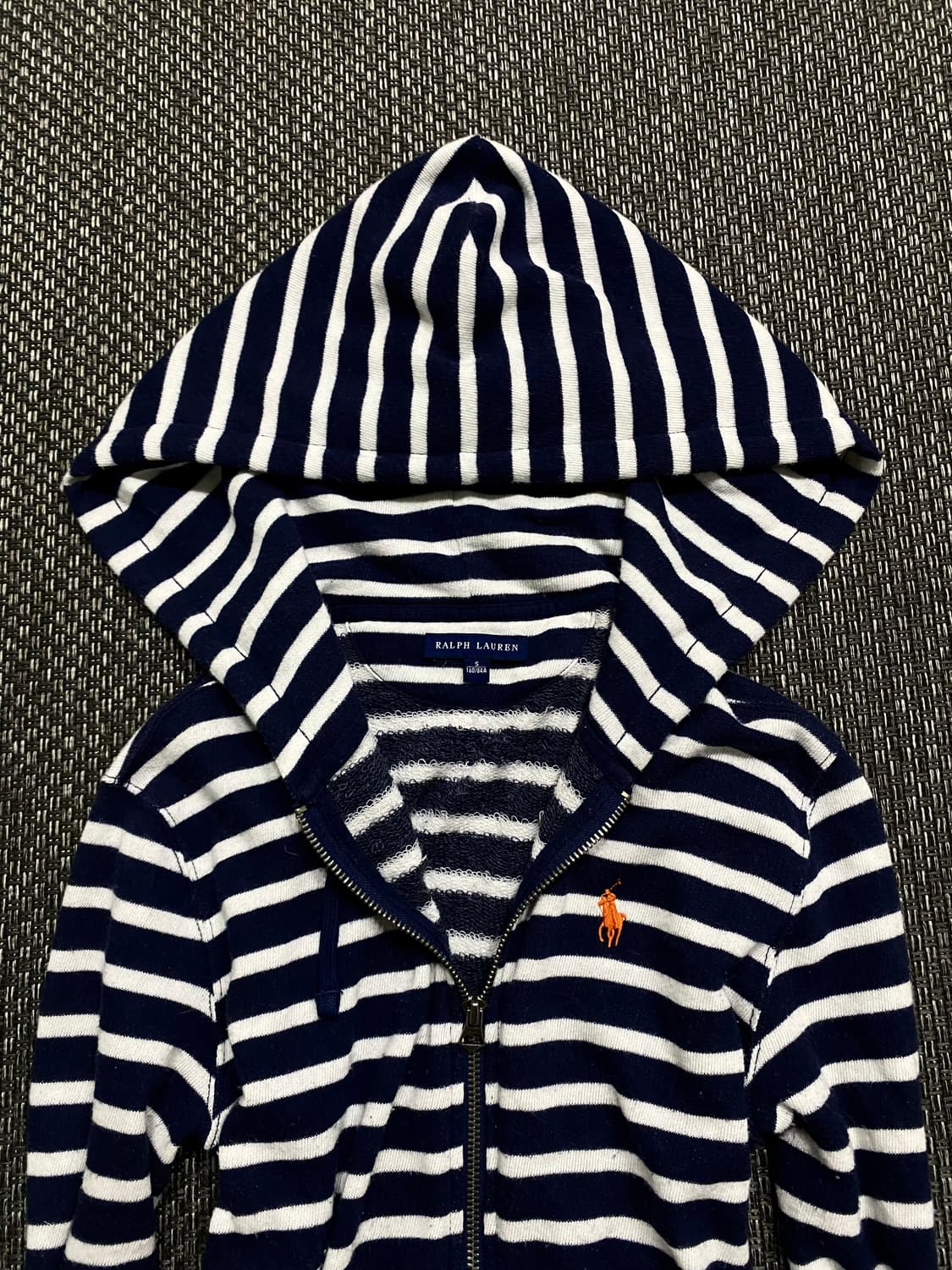 [RALPH LAUREN]2000s Mood Stripe Hoodie Z 상품이미지5