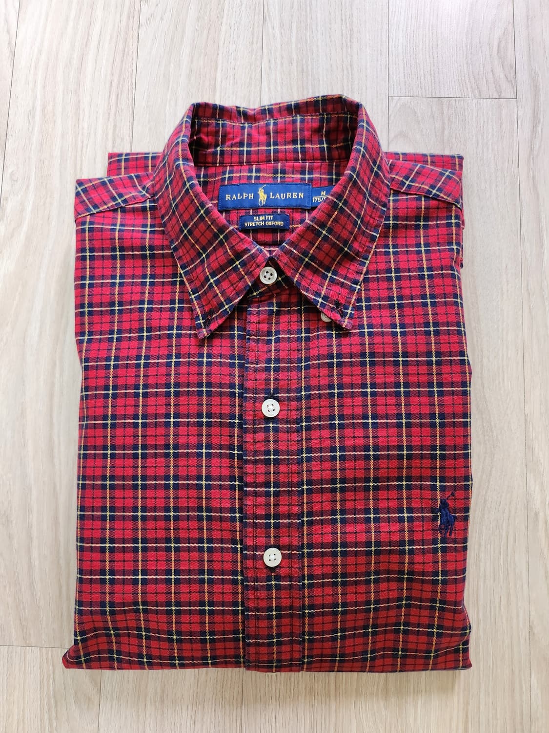 폴로랄프로렌 체크셔츠 (M 상품이미지1