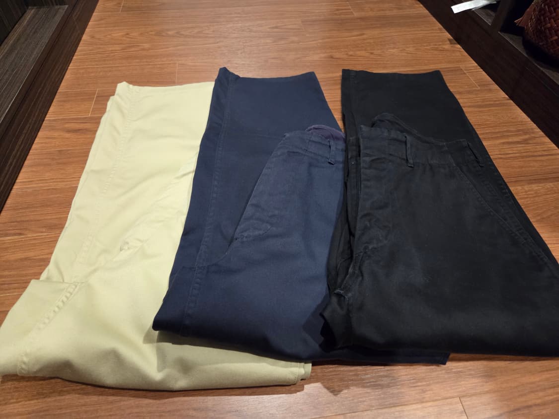 나나미카 와이드 치노 30사이즈 상품이미지1