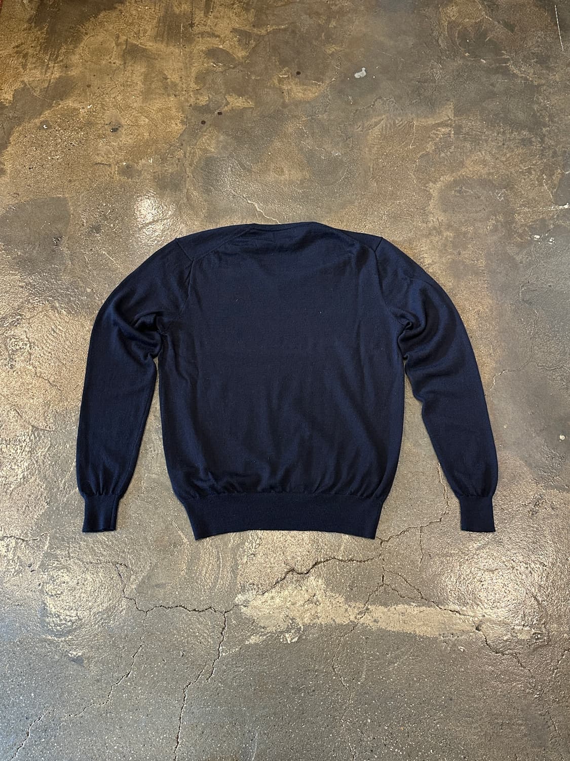 폴로 랄프로렌 메리노 울 니트 네이비 M 상품이미지2