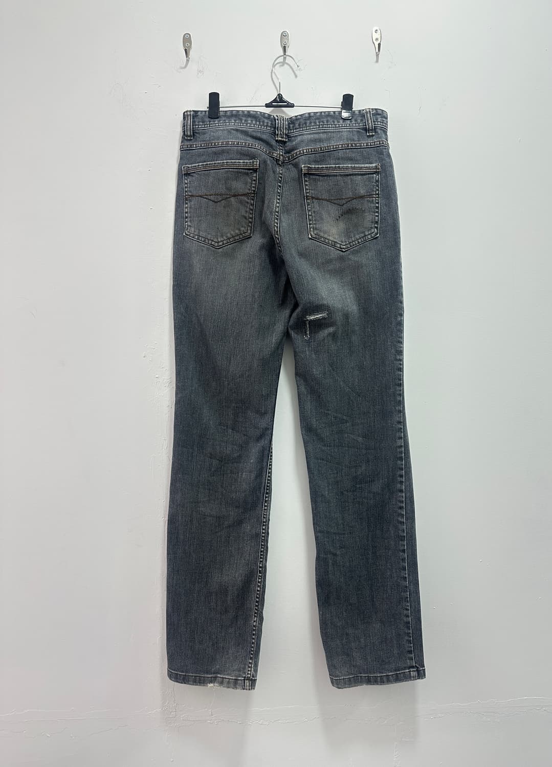 Vintage faded gray denim jeans 상품이미지6