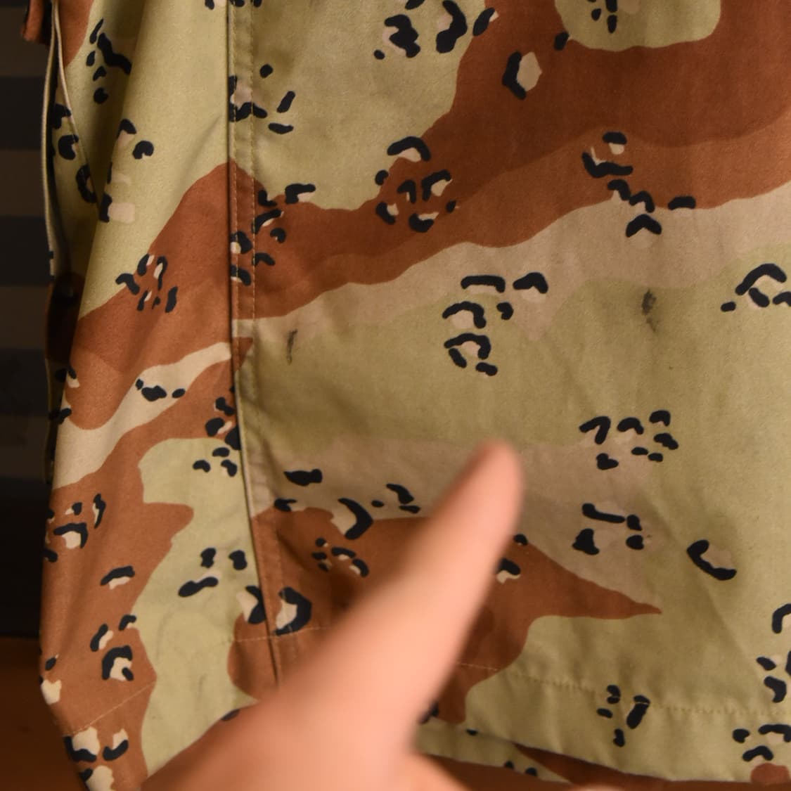 사막6색 초코칩 코트 리프로 105-110 상품이미지8