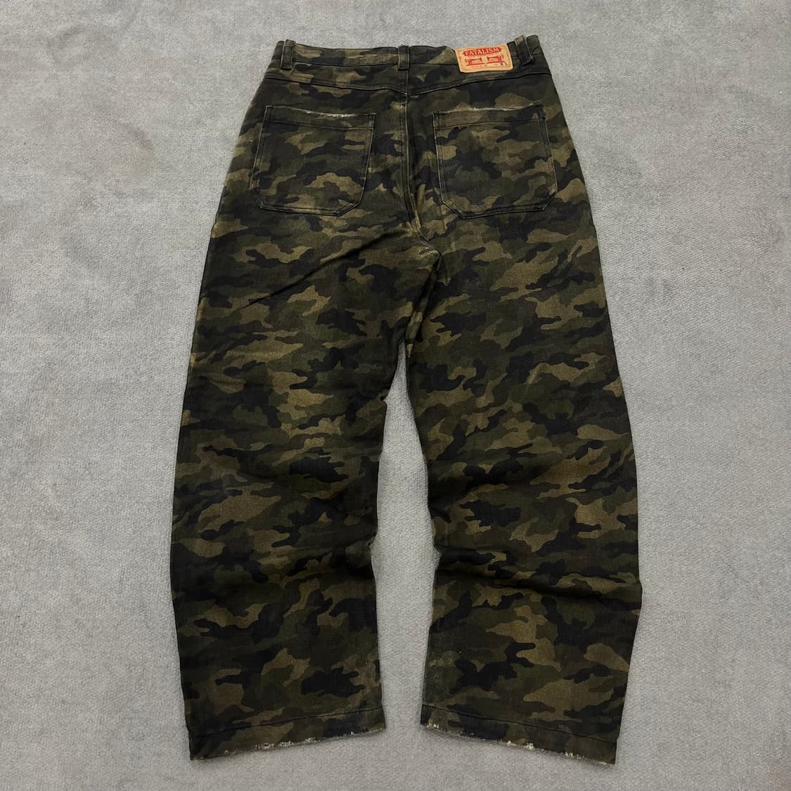 46 페이탈리즘 밀리터리 카모 바지 상품이미지4
