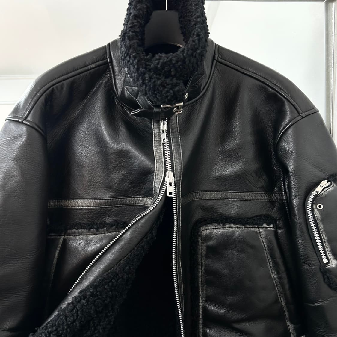 도프제이슨 럼버잭 무스탕 자켓 상품이미지6