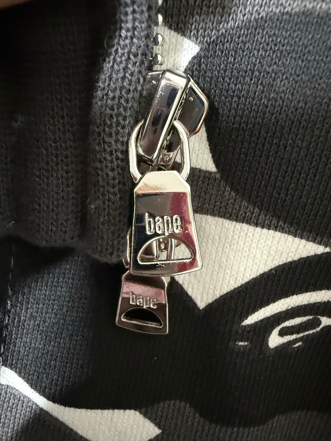 베이프 더블 샤크 후드집업 새상품 M 상품이미지4