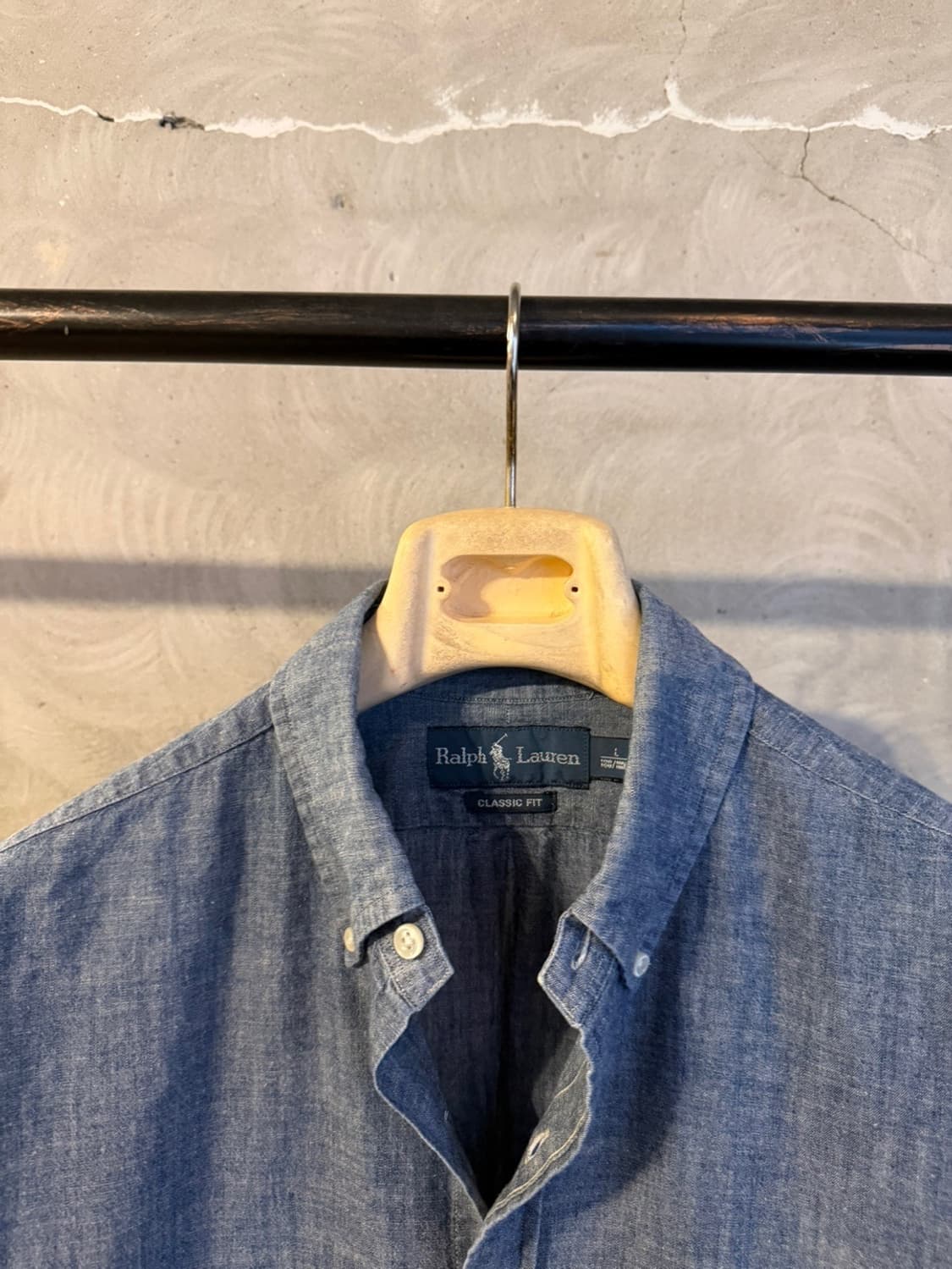 폴로 랄프로렌 샴브레이 셔츠 100 상품이미지7