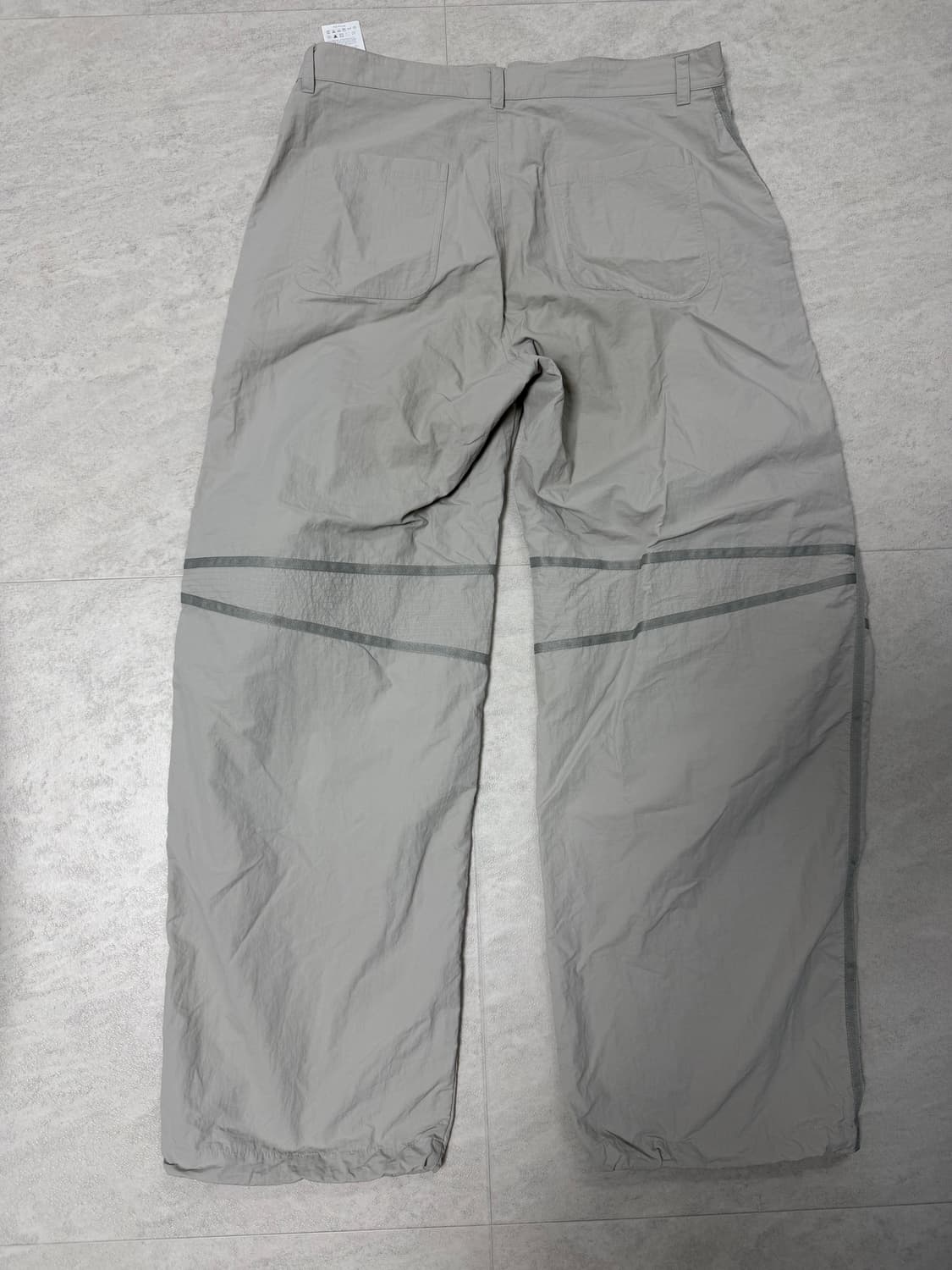 산산기어 TAPED BUTTON PANTS [LIGHT GREY] 상품이미지2