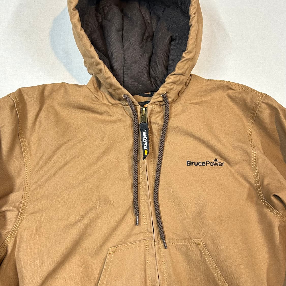 M) BERNE USA 빈티지 워크웨어 액티브 후드집업 자켓 상품이미지4