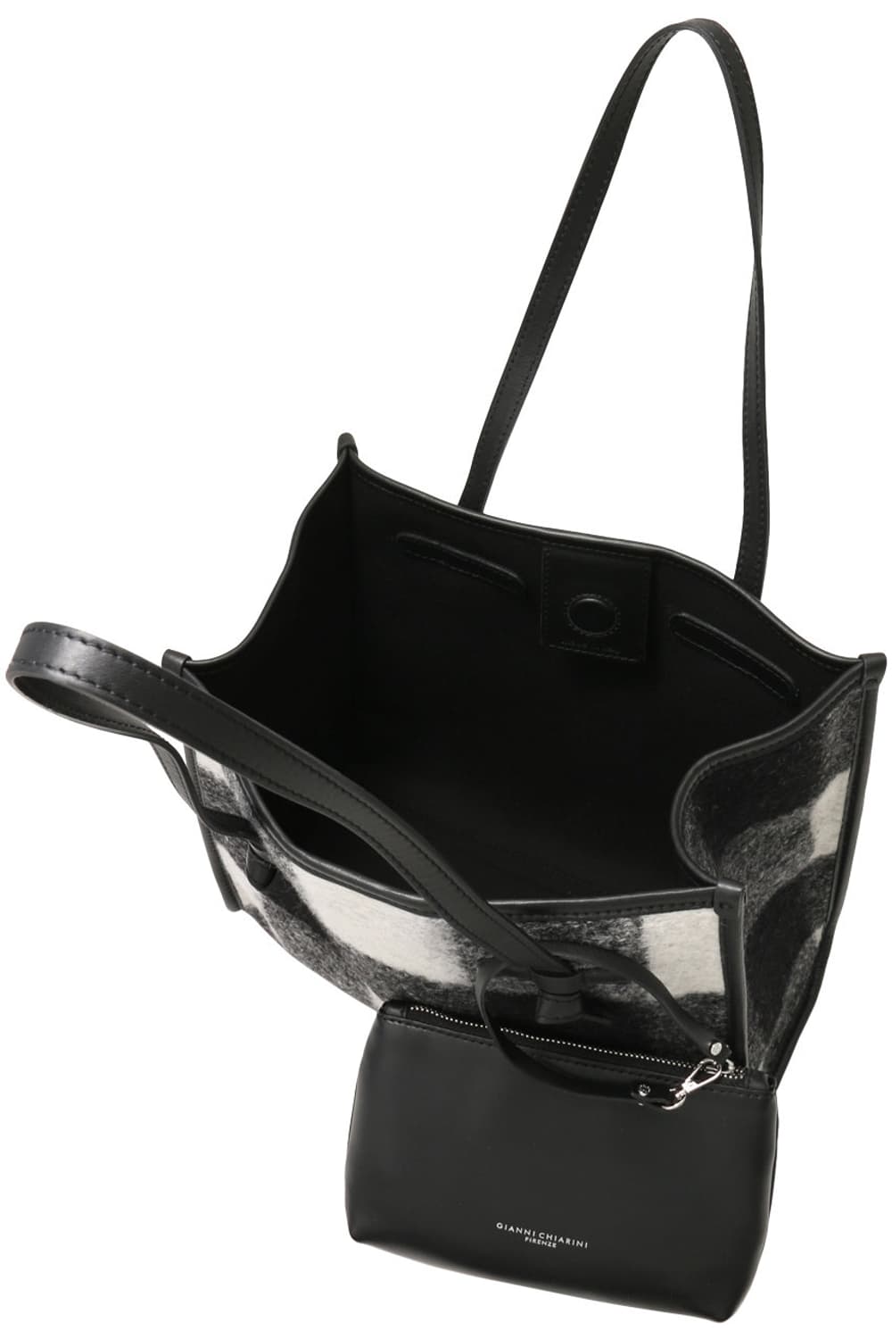 Gianni Chiarini 쟌니키아리니 체크 토트백 상품이미지4