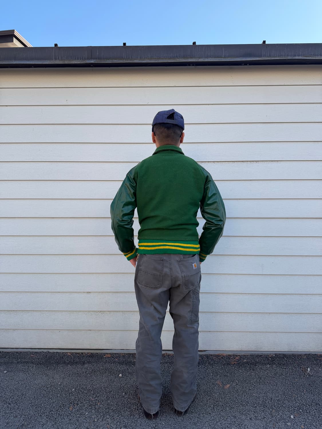 vintage varsity jacket  상품이미지5