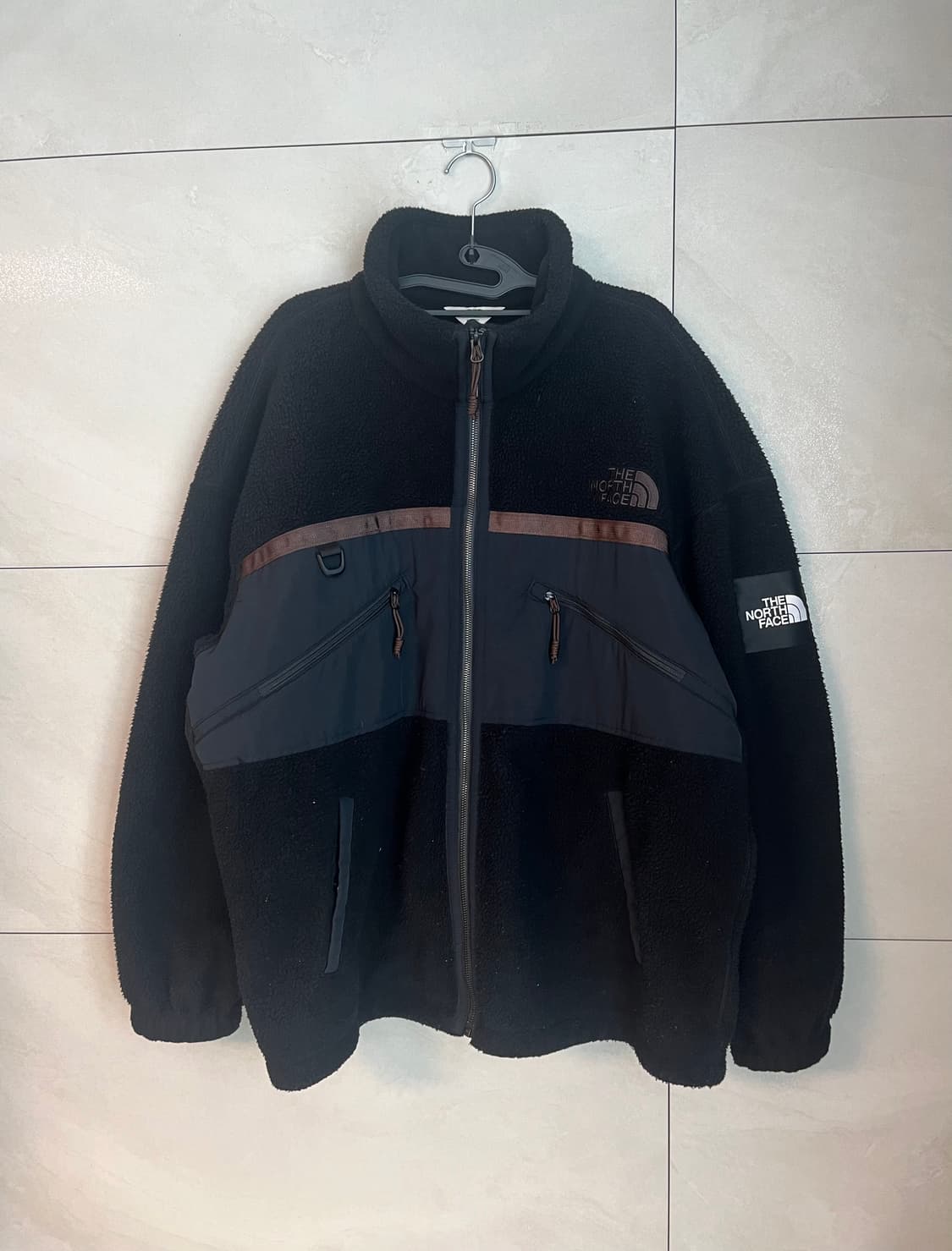 노스페이스 화이트라벨 스팁 플리스 자켓 블랙 [XL]  상품이미지4