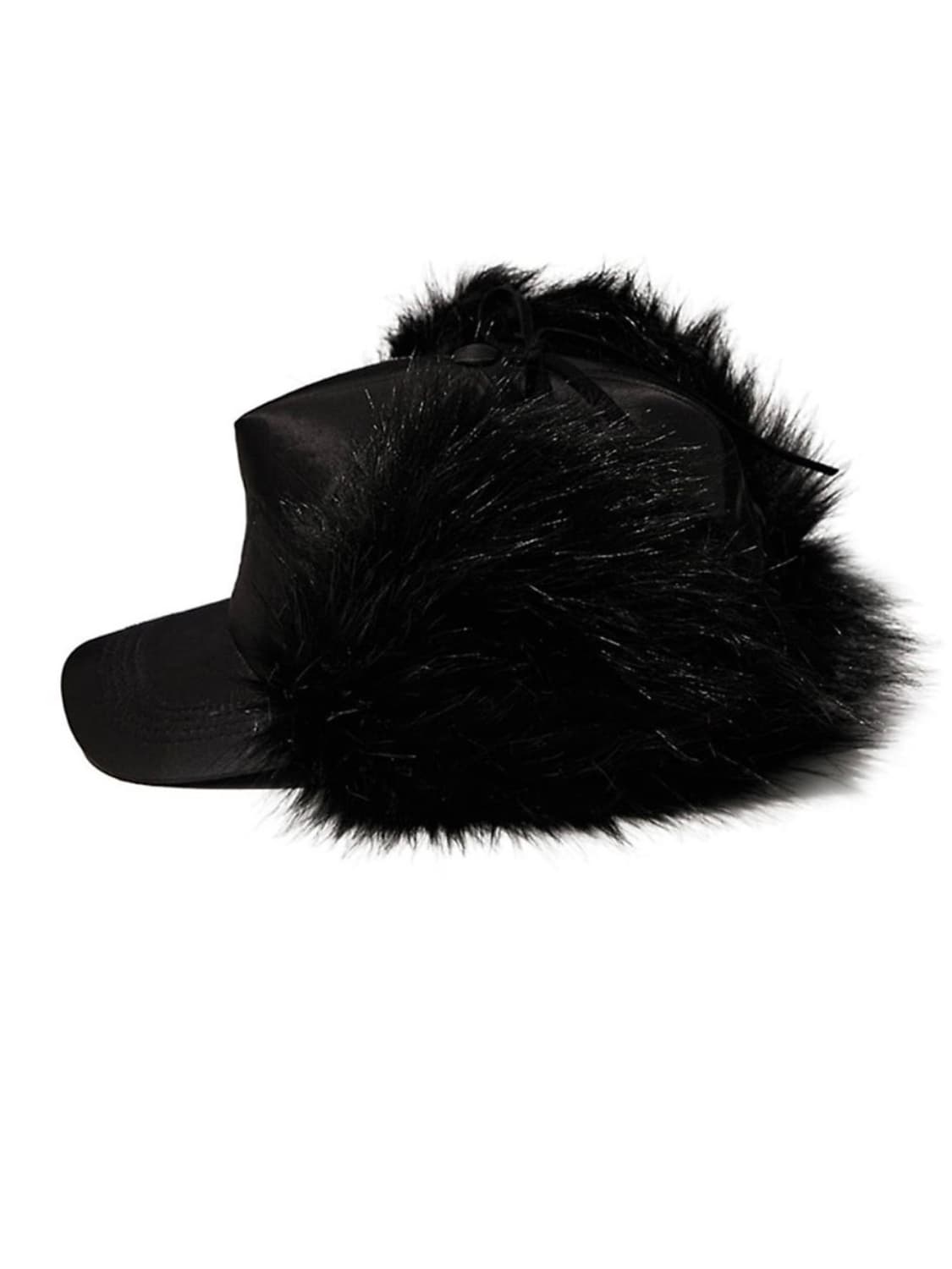 에스파 닝닝 착용) OPEN YY 오픈와이와이 이어플랩 털 모자 상품이미지2