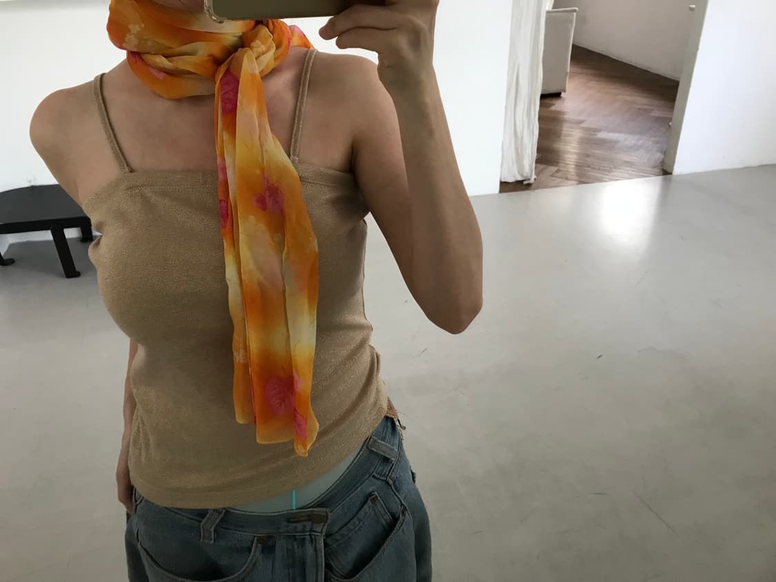 vintage pattern scarf 상품이미지4