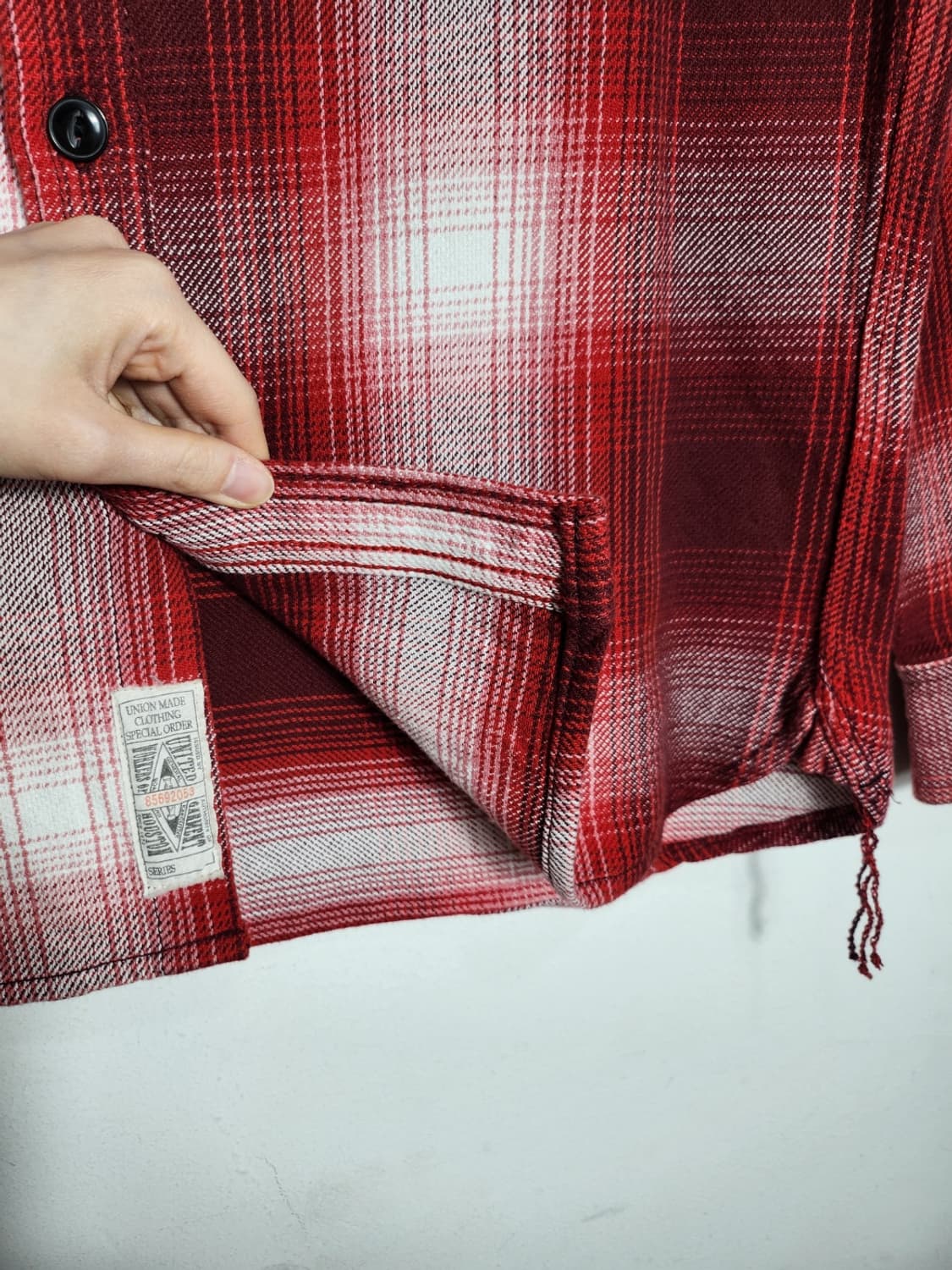 M 휴스턴 옴브레 체크 셔츠 상품이미지5